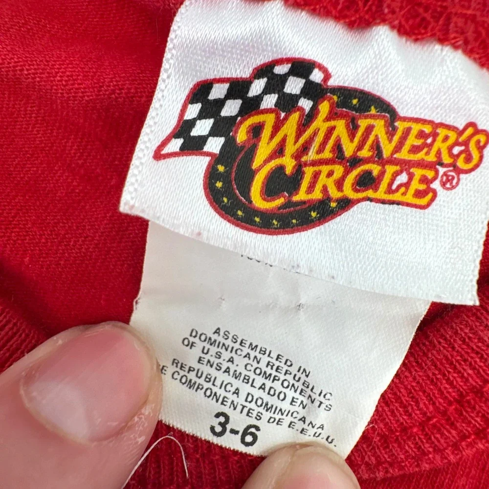 Y2K Winner's Circle Dale Earnhardt Jr Infant Bodysuit 3-6 Months NASCAR #8 Vtg